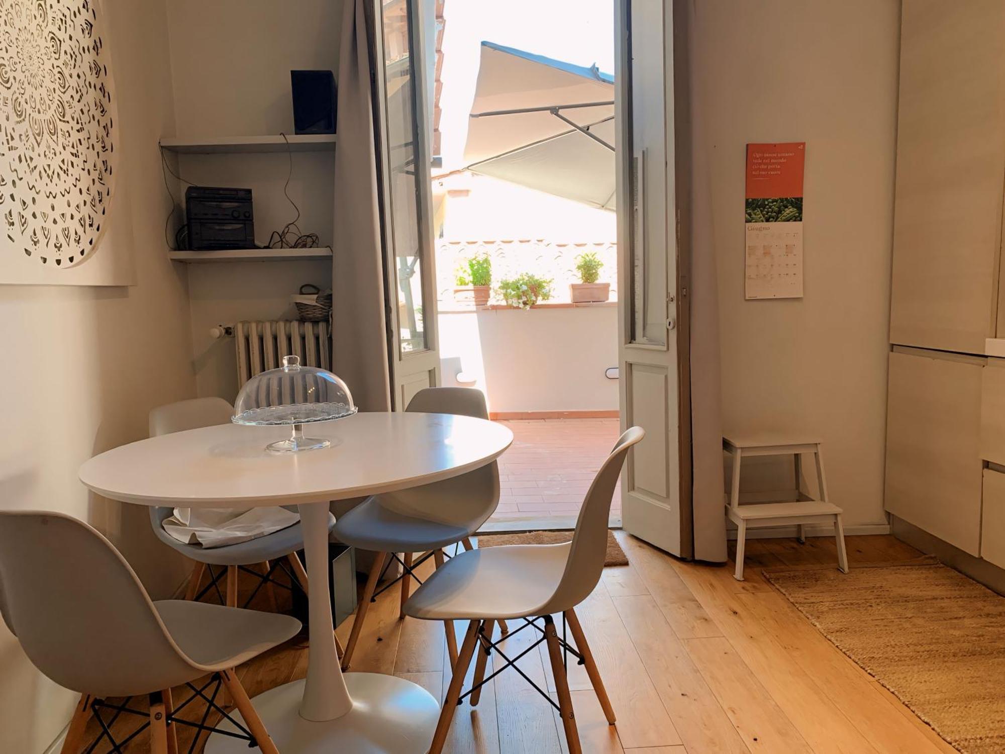 Ferienwohnung La Terrazza Del Duomo A Pistoia Exterior foto